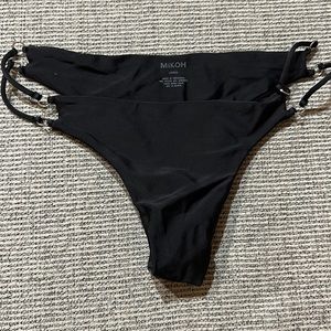 Mikoh Black Bikini Bottom